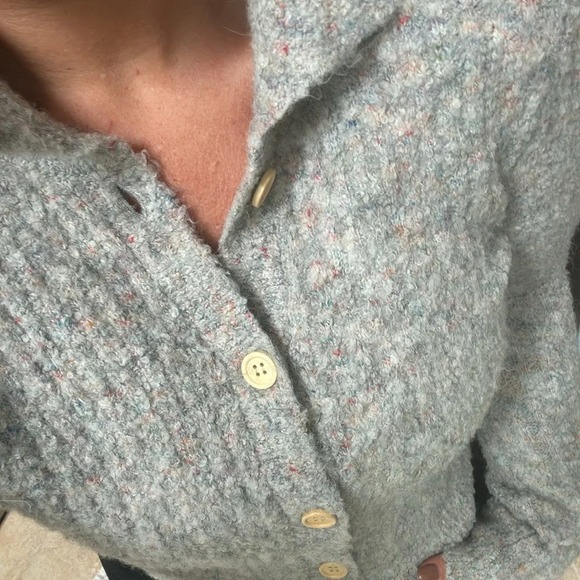 Find me now cotton candy button up cardigan knit - Picture 4 of 6